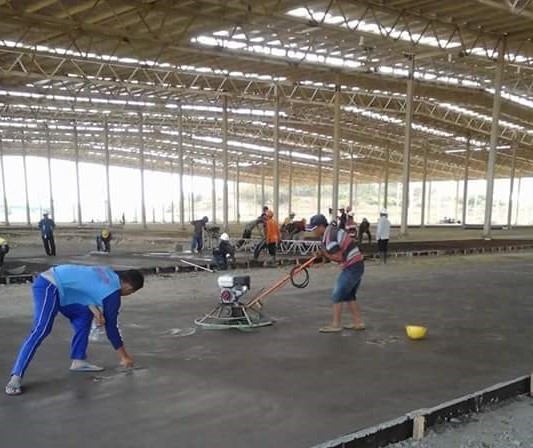 Proses Lantai Floor Hardener